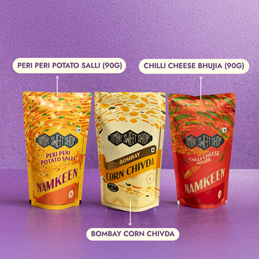 Assorted Mini Namkeen Combo (Pack of 3)