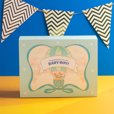 Congratulations on your Baby Boy - Sleeve L