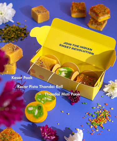 Holi Special Thandai Mithai - Box of 3