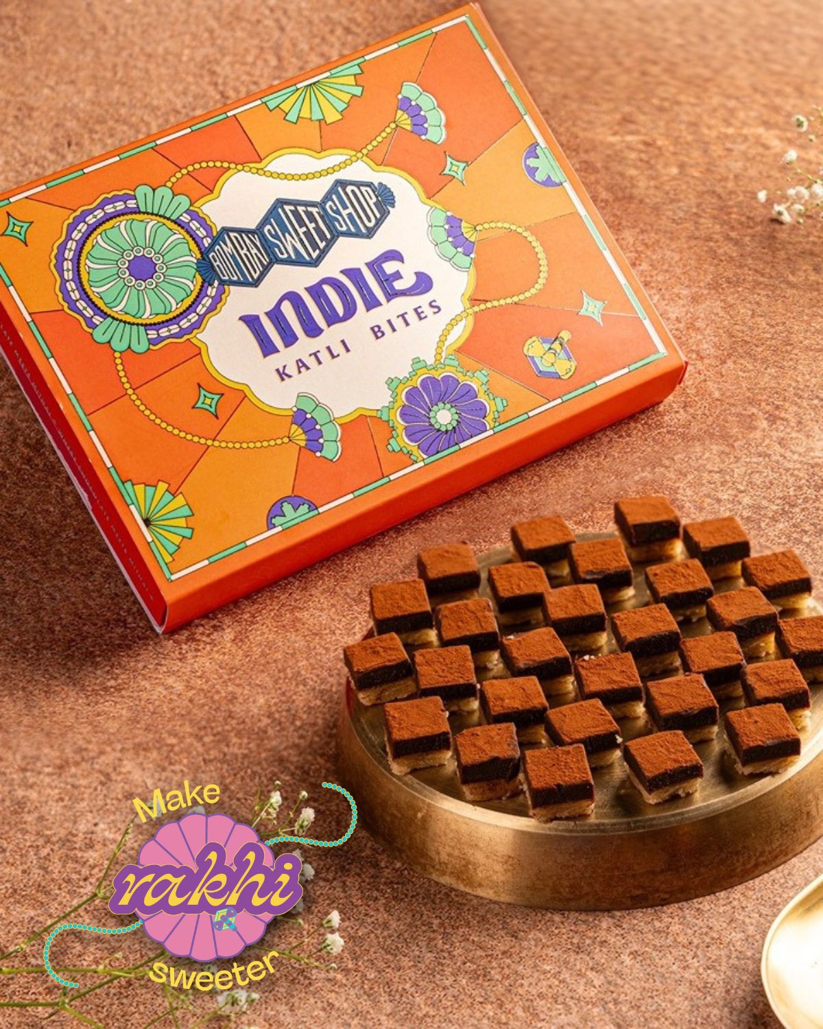 Indie Bites - 54.5% Dark Chocolate Kaju Katli