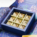 box of 9 dry fruit burfis