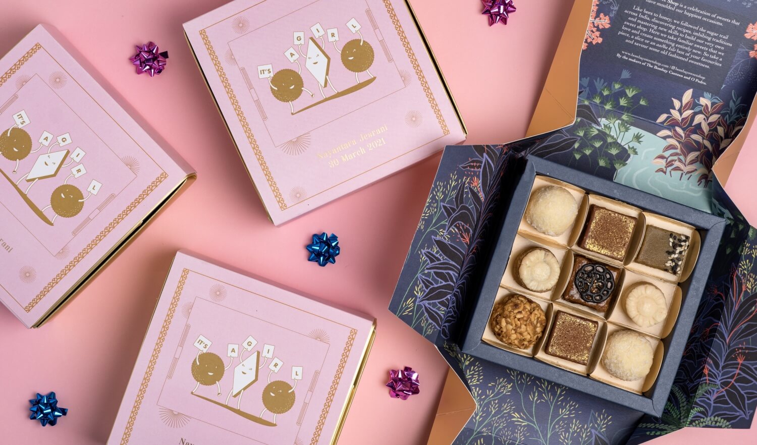 Welcome the Laddu of your family with the Magic of Mithai!