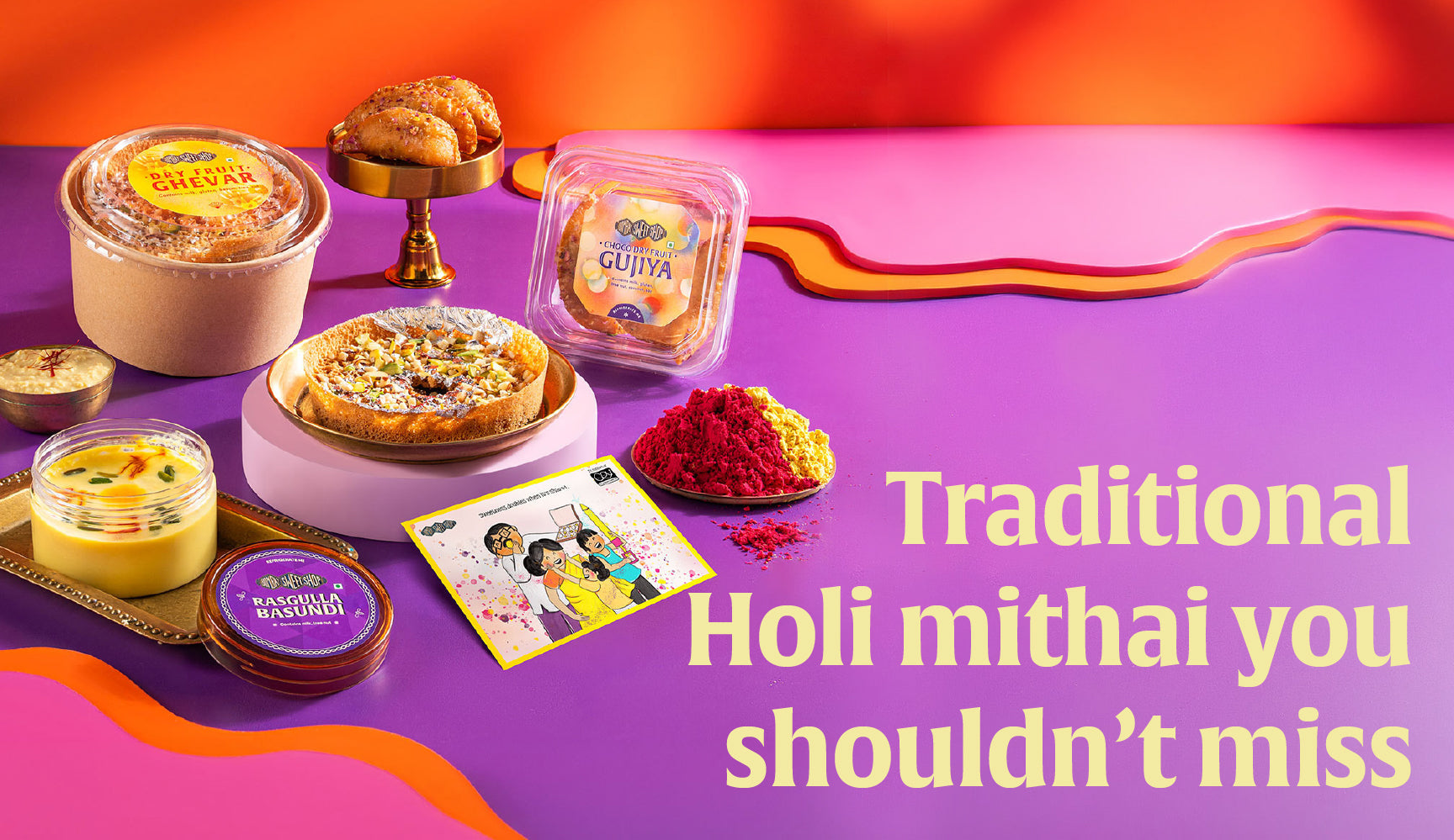 How to Celebrate Holi with Traditional Sweets