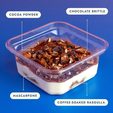 Coffee Rasgulla Tiramisu