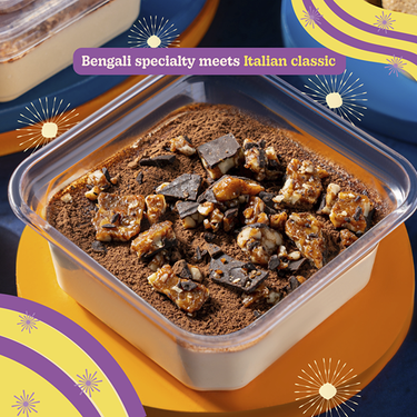 Coffee Rasgulla Tiramisu