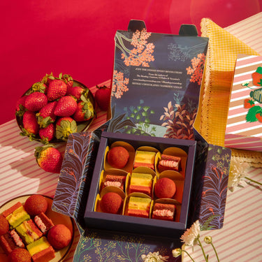 Assorted Strawberry Mithai
