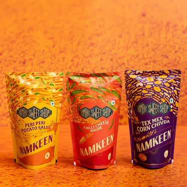 Assorted Mini Namkeen Combo (Pack of 3)