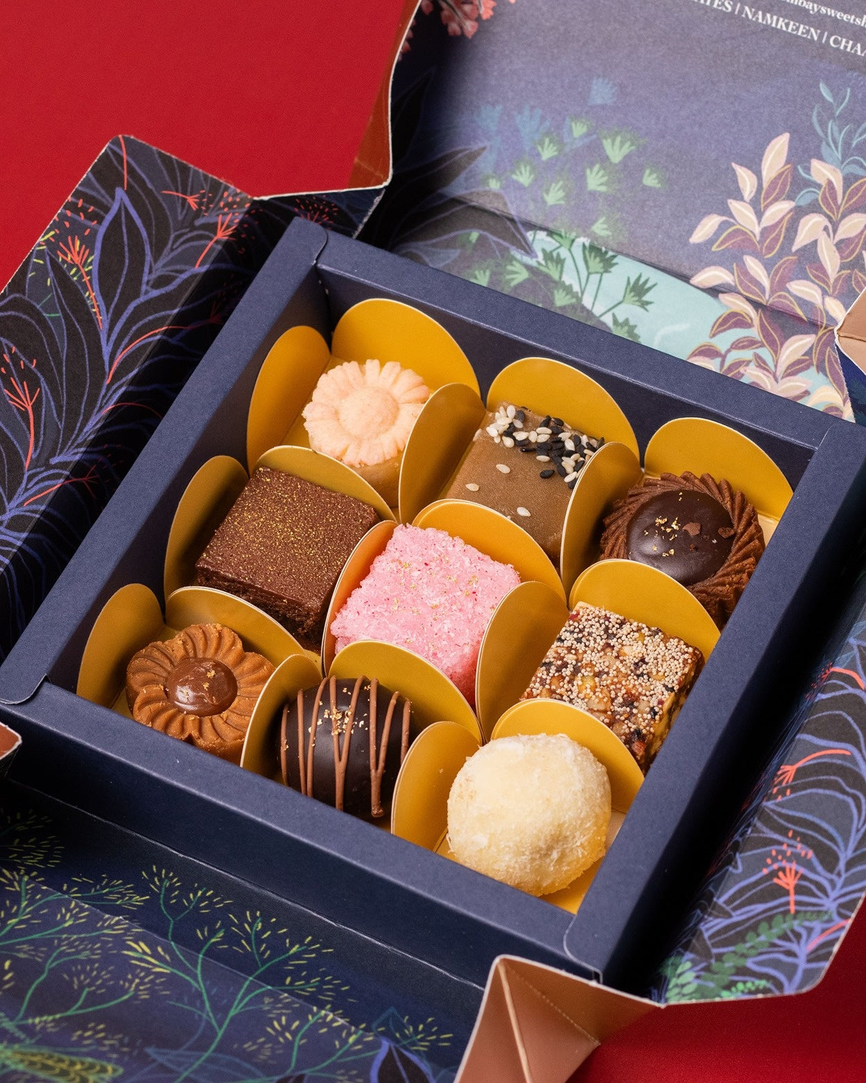 Assorted Mithai - Box of 9 | Best Mithai Box Online – Bombay Sweet Shop