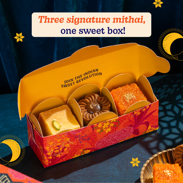 Assorted Mithai Box of 3