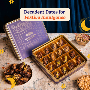 Assorted Premium Stuffed Dates - Box of 16