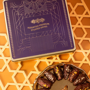 Assorted Premium Stuffed Dates - Box of 16