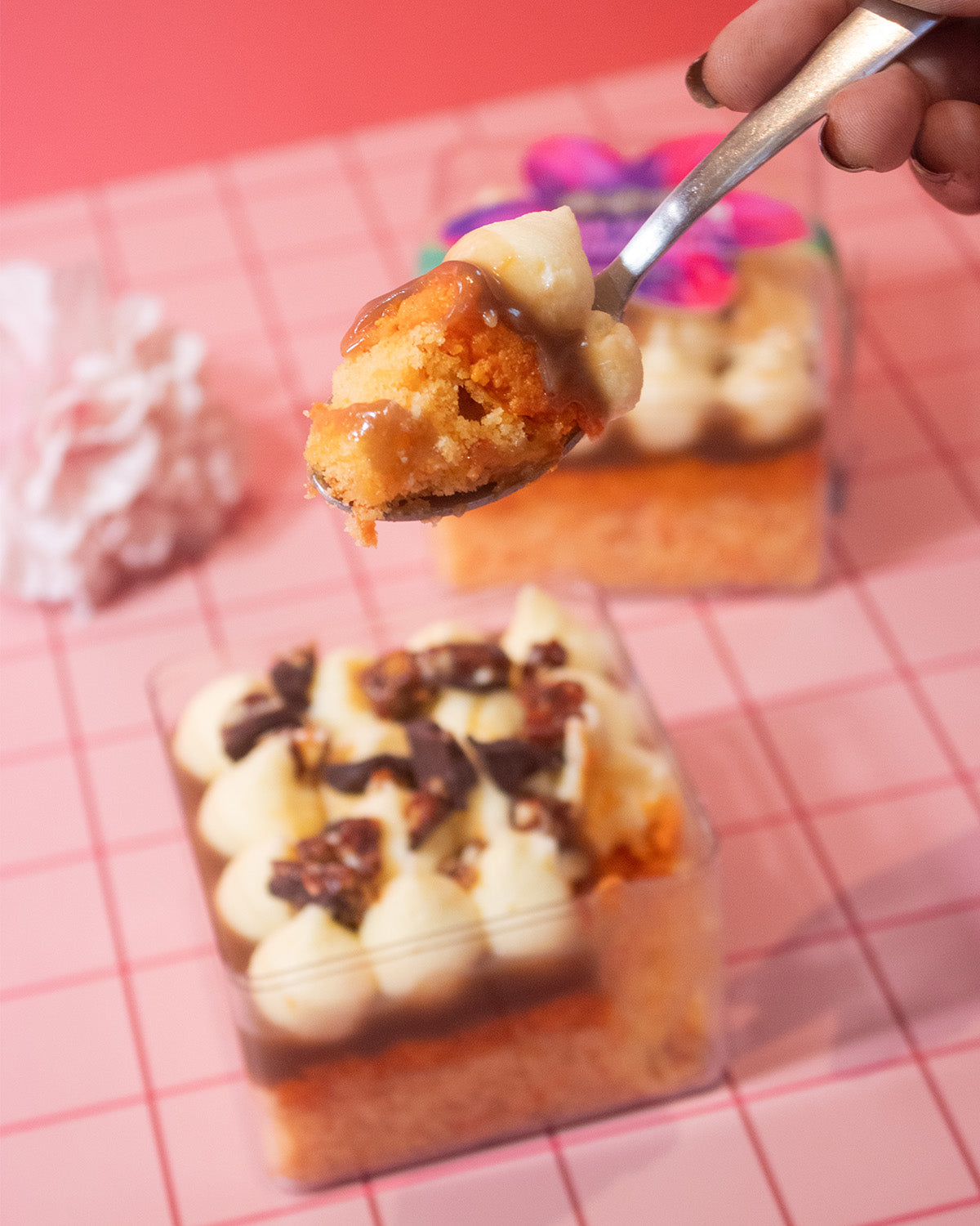 Gajar Halwa Toffee Cake