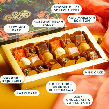Assorted Mithai Box of 18