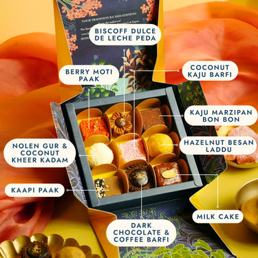 Assorted Mithai Box of 9