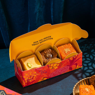 Assorted Mithai Box of 3