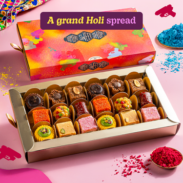 Assorted Mithai Box of 18