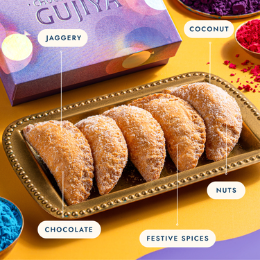 Choco Dry Fruit Gujiya