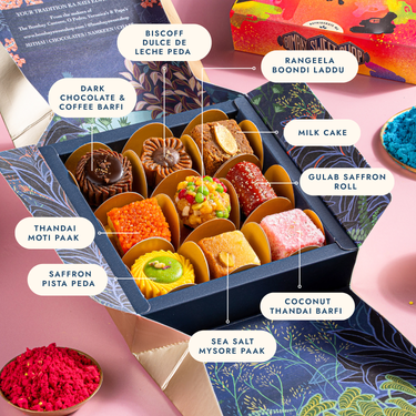 Assorted Mithai Box of 9