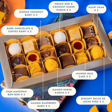 Assorted Mithai Box of 18