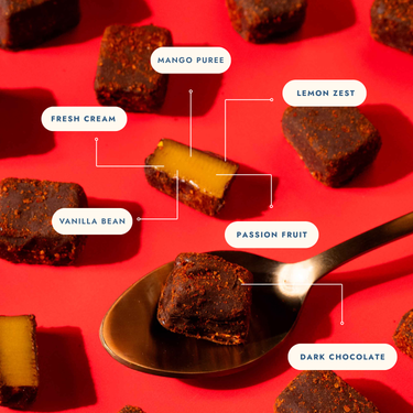 Dark Chocolate Mango Toffee