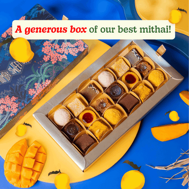 Assorted Mithai Box of 18