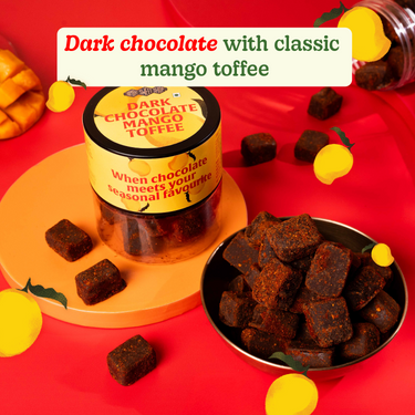 Dark Chocolate Mango Toffee