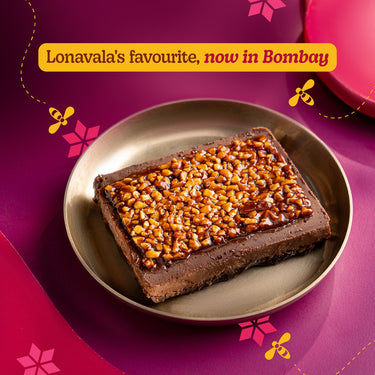 Bombay's 3-Layer Chocolate Fudge