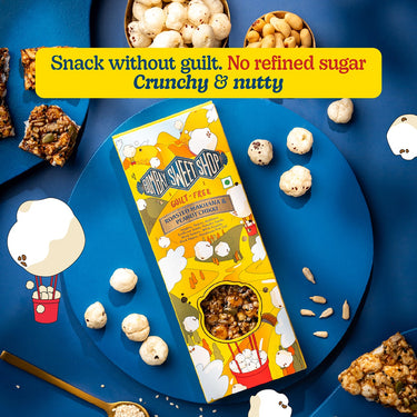 Roasted Makhana & Peanut Chikki (100g)