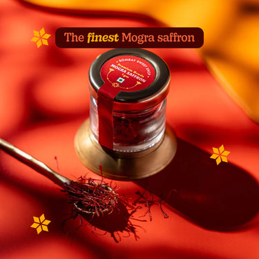 Saffron in Glass Bottle