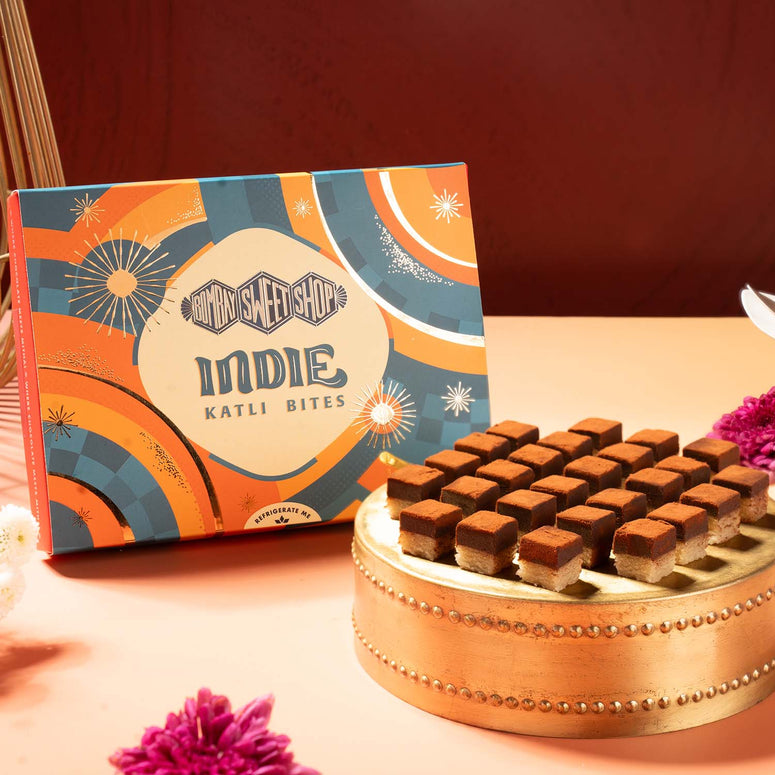 Indie Bites - 54.5% Dark Chocolate Kaju Katli