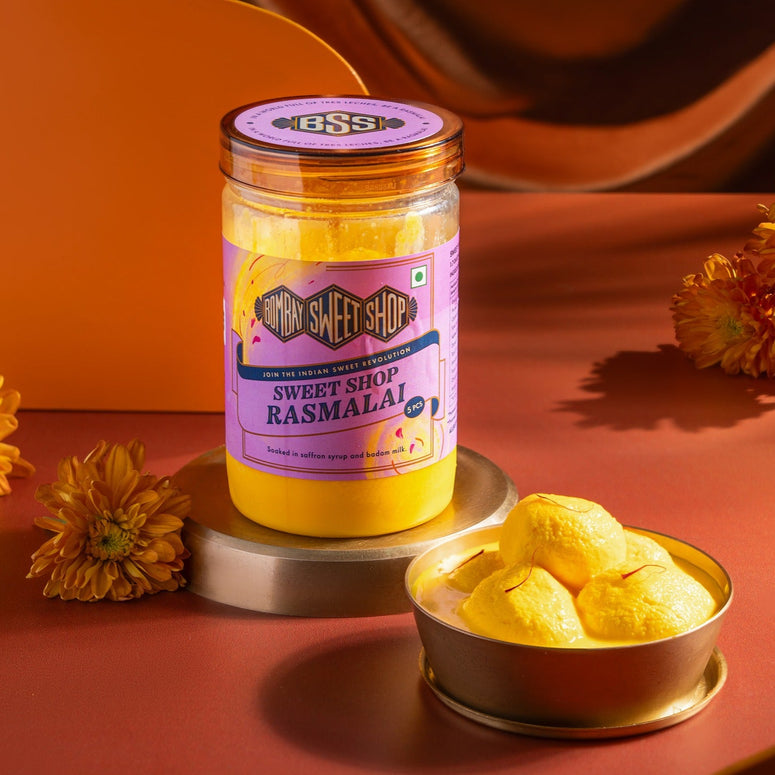 Sweet Shop Kesar Rasmalai