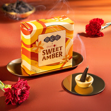 Sweet Amber Incense Cones (Phool x Bombay Sweet Shop)