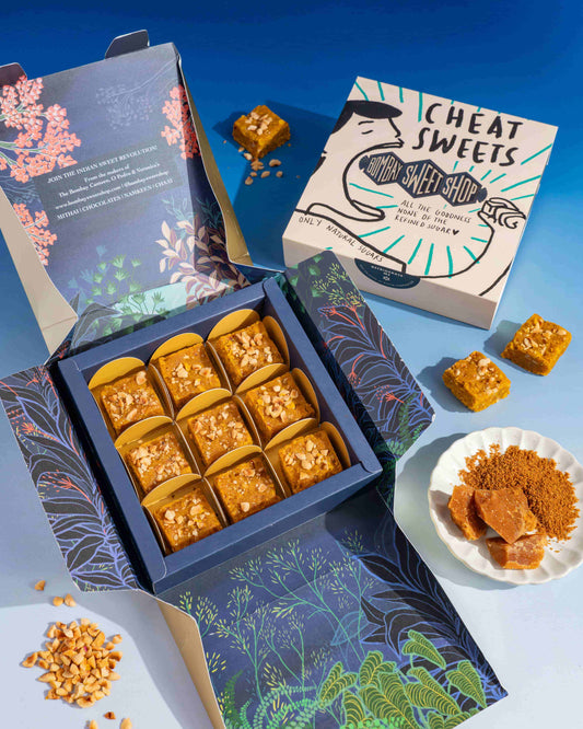 Cheat Sweets - Hazelnut Besan Barfi Box