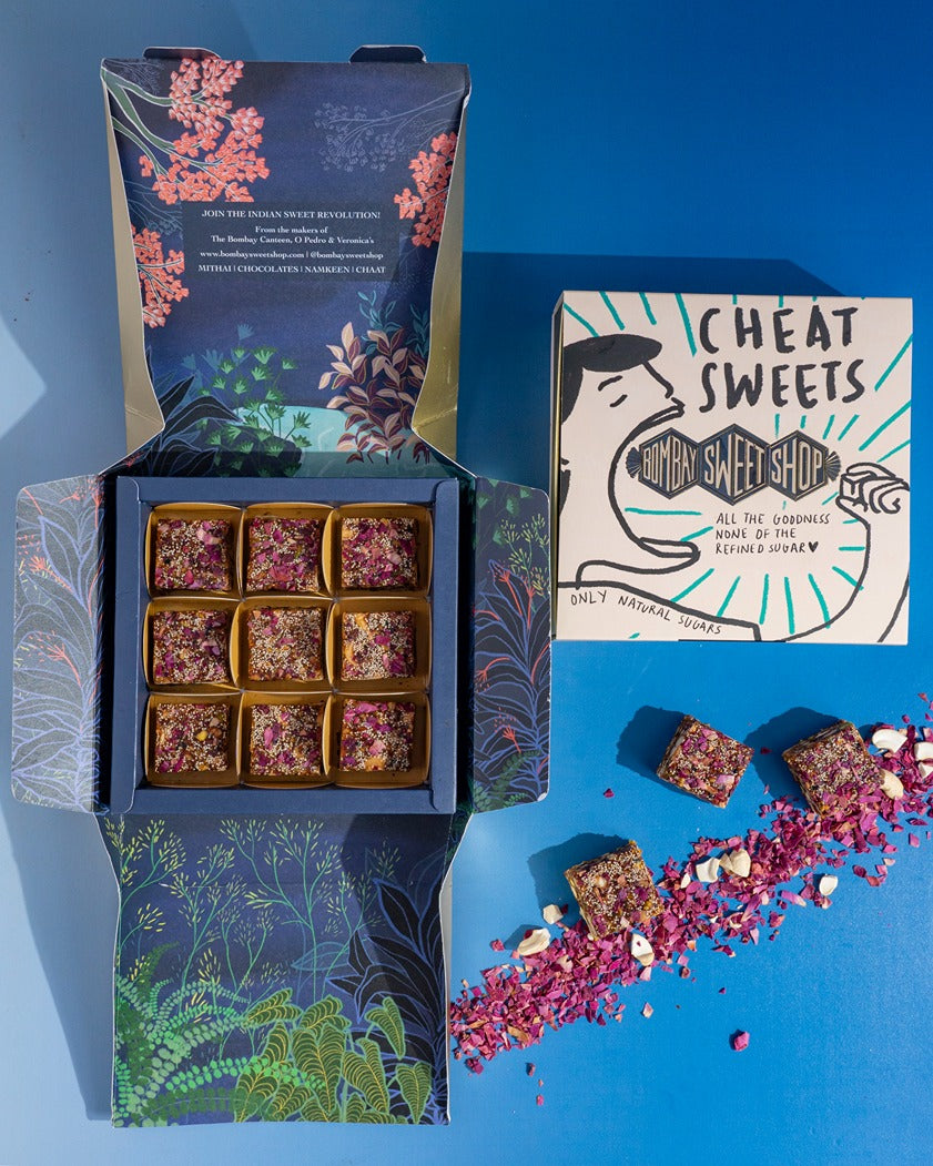 Cheat Sweets - Nutty Date Barfi Box