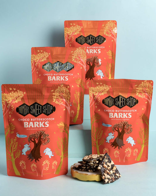 Choco Butterscotch Barks (200g) - Pack of 4