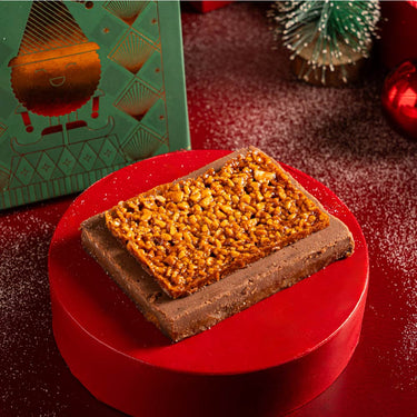 Chocolate Biscoff Christmas Fudge