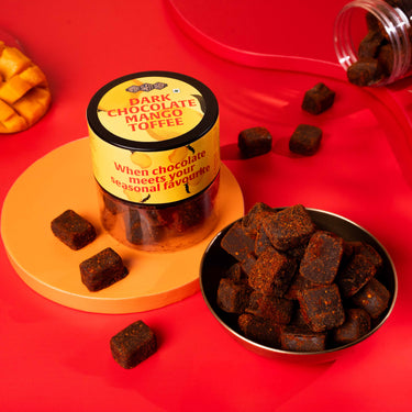 Dark Chocolate Mango Toffee
