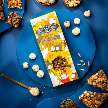 Roasted Makhana & Peanut Chikki (100g)