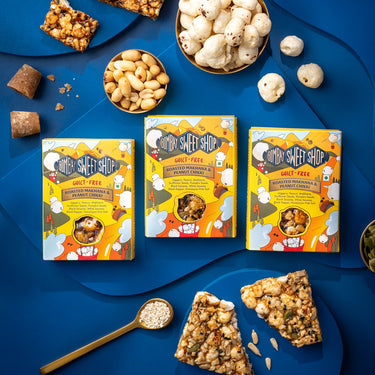 Roasted Makhana & Peanut Chikki (50g)