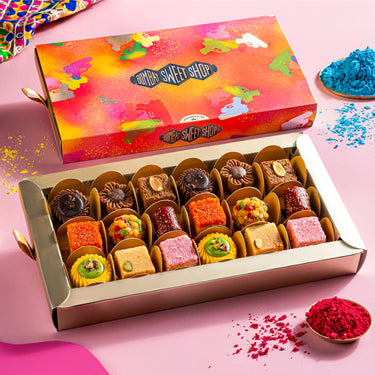 Assorted Mithai Box of 18