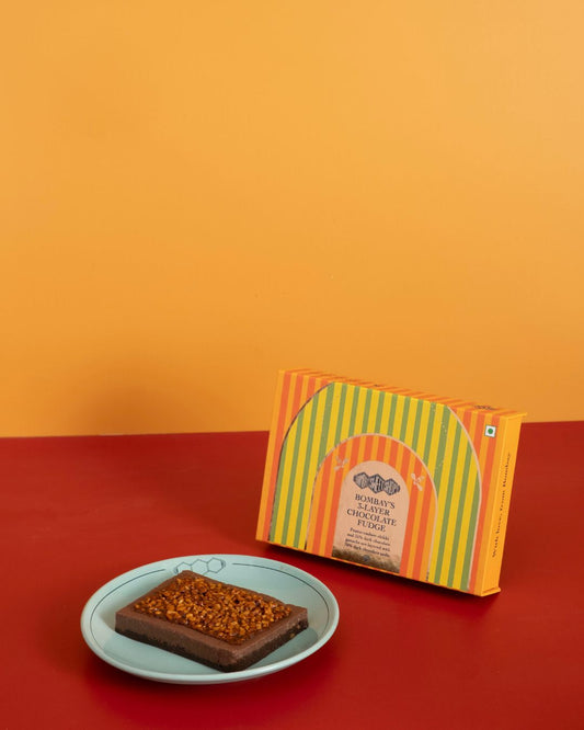 Bombay's 3-Layer Chocolate Fudge