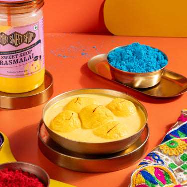 Sweet Shop Kesar Rasmalai