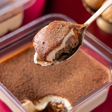 Dark Chocolate Rasgulla Tiramisu