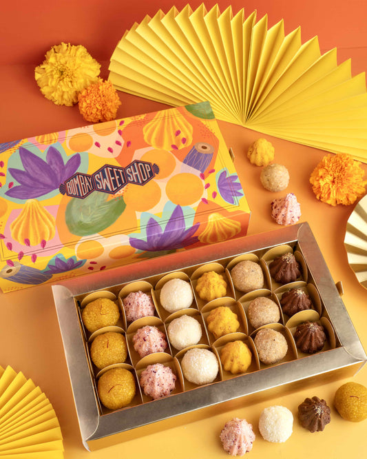Modak & Laddu Medley - Box of 18