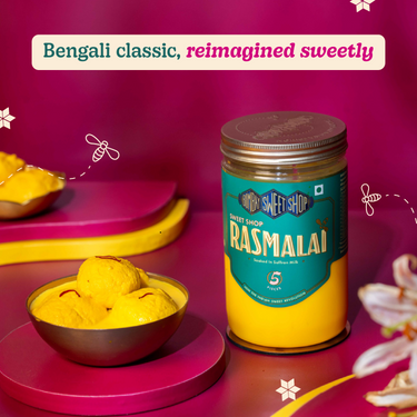 Sweet Shop Kesar Rasmalai
