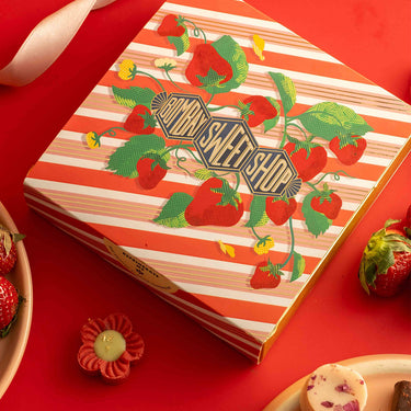 Assorted Strawberry Mithai