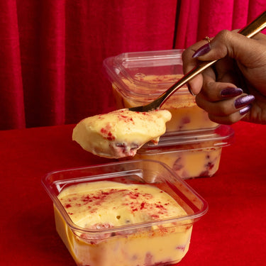 Strawberry Rasgulla Tiramisu
