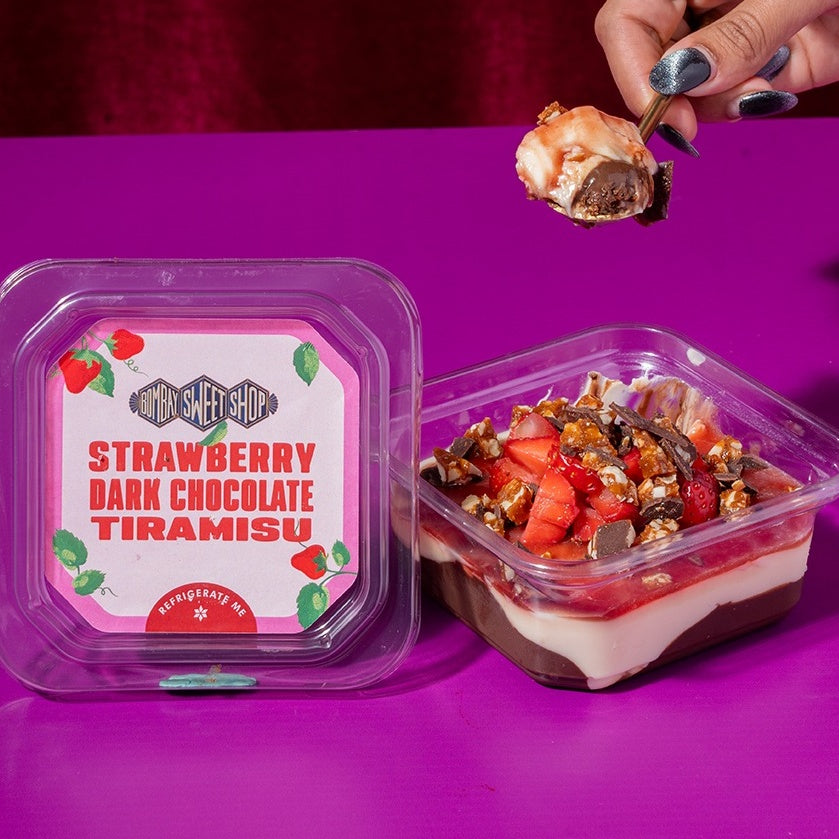 <p>Strawberry Dark Chocolate Tiramisu</p>