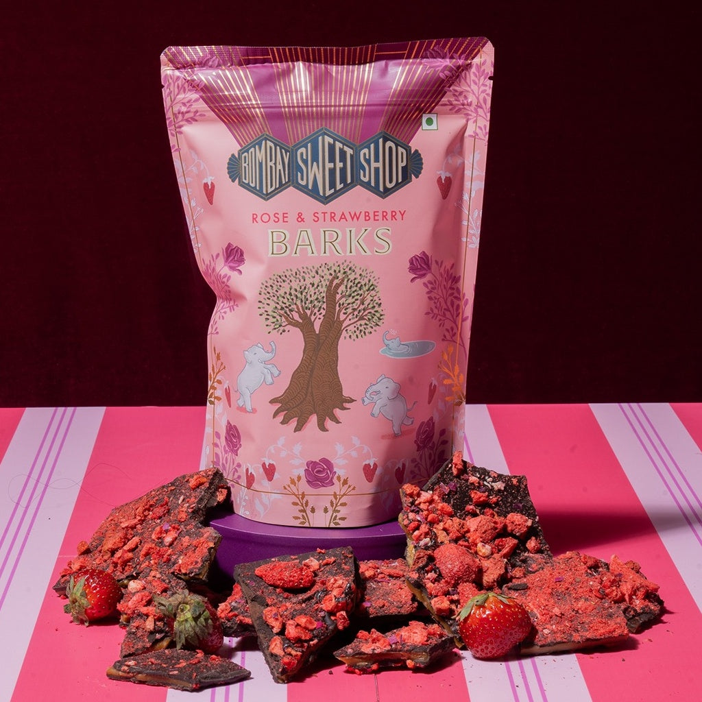 <p>Strawberry & Rose Barks (170g)</p>