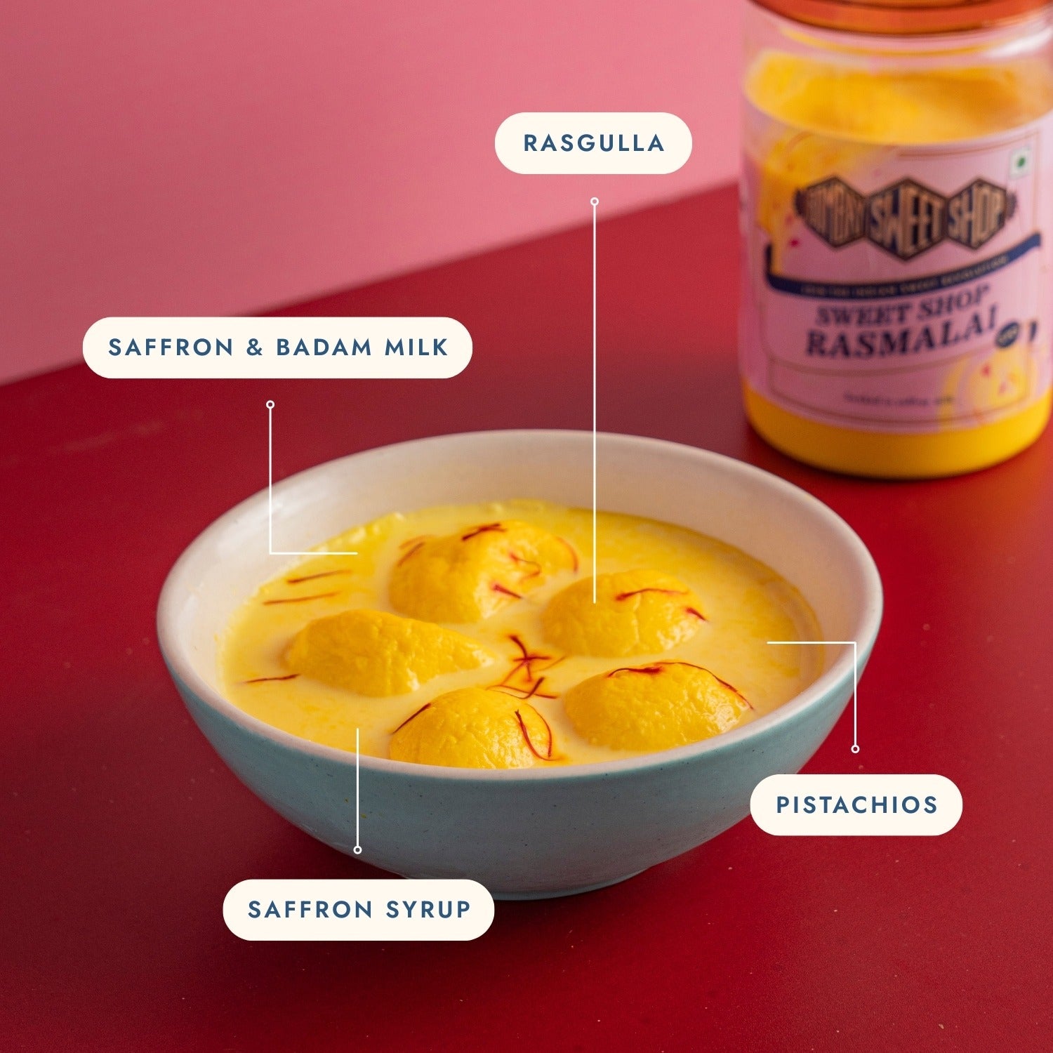 Order Best Kesar Rasmalai in Mumbai Today – Bombay Sweet Shop